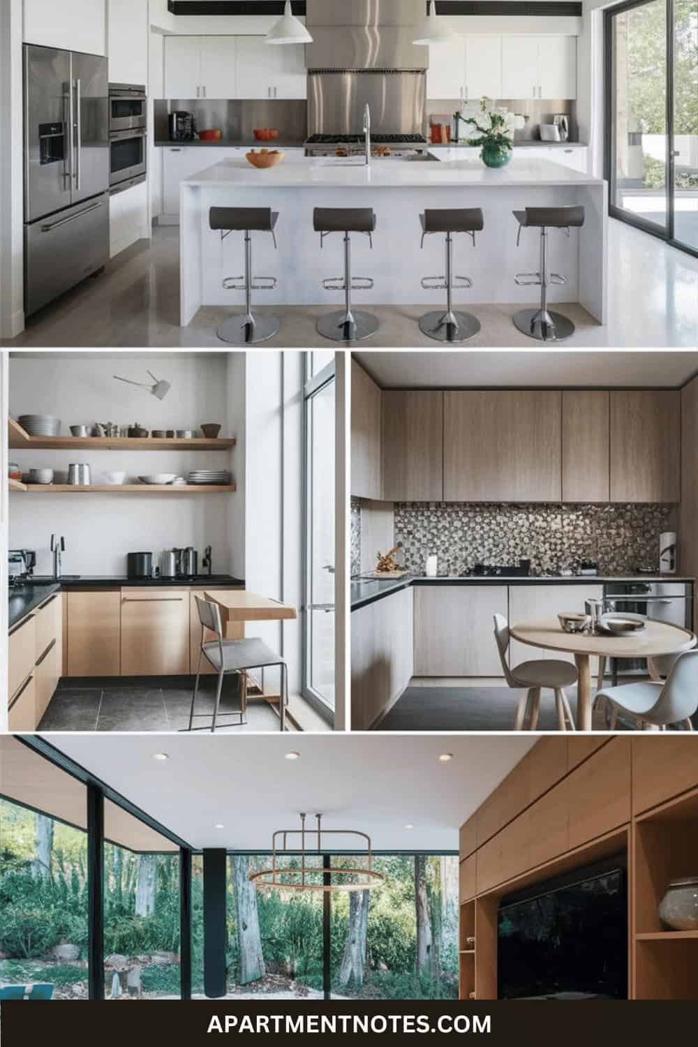 17 Modern Kitchen Decor Ideas for Renters - Apartment Notes