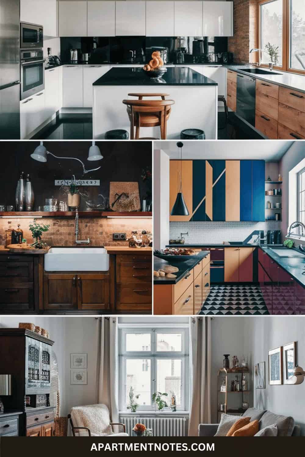 17 Modern Kitchen Decor Ideas for Renters - Apartment Notes