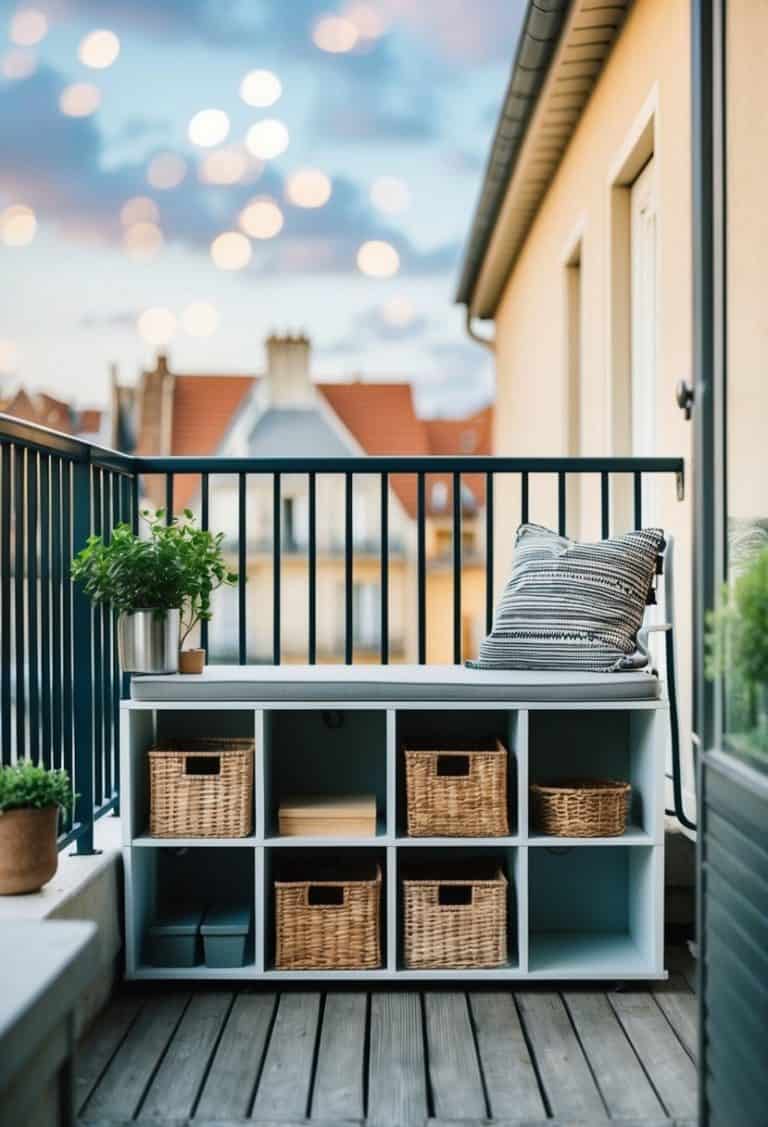 10 Ideas to Organize Your Apartment Balcony - Apartment Notes