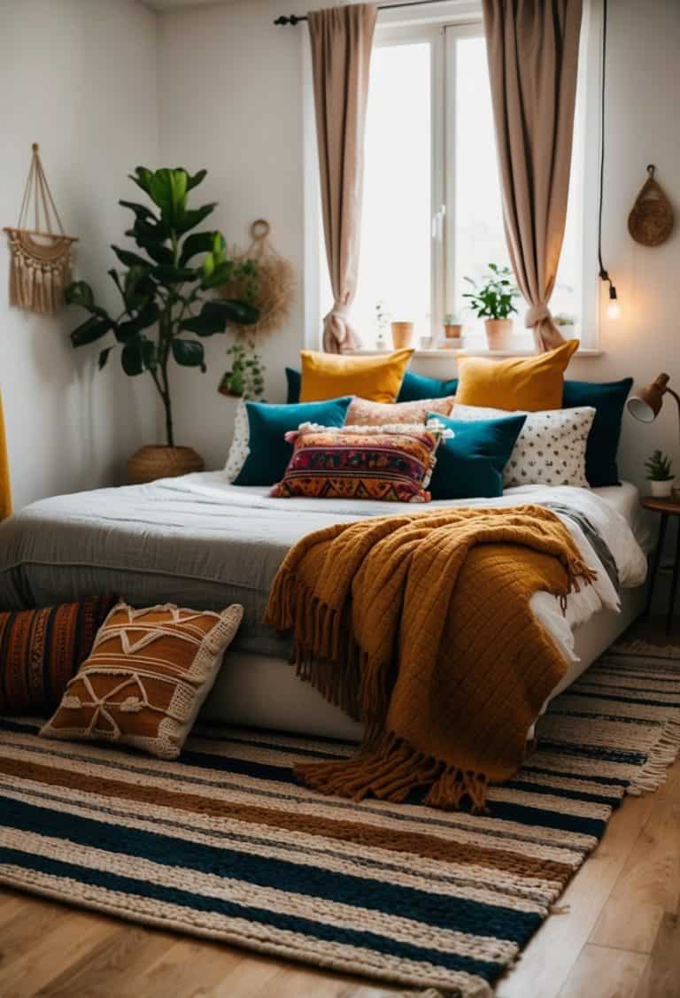 10 Boho Inspired Bedroom Decor Ideas for Small Apartment - Apartment Notes