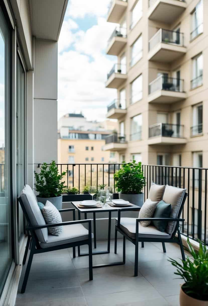Picture of 22 Balcony Ideas for Apartments: Cozy, Cat-Friendly, Modern, Tiny, and ...
