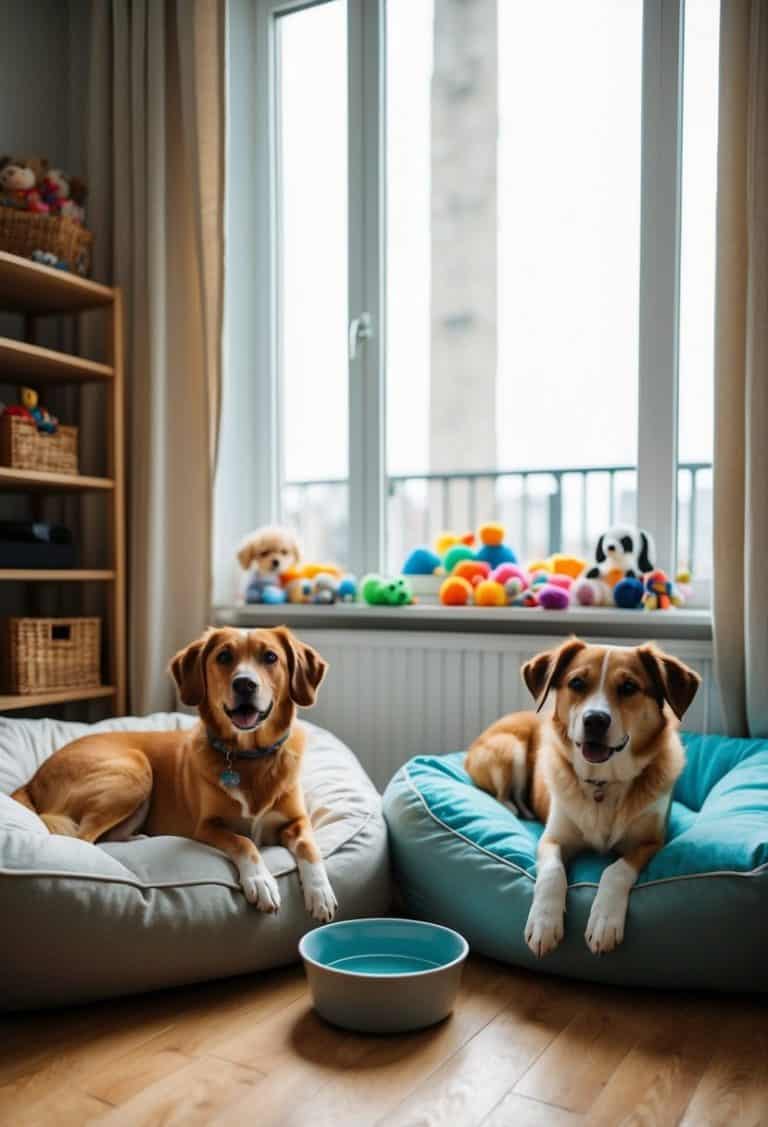10 Tips on Staying With Two Dogs in an Apartment - Apartment Notes