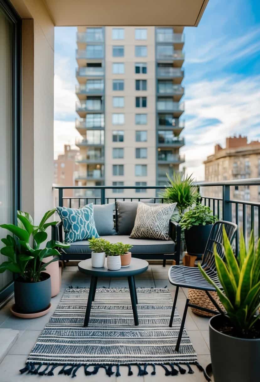 11 Modern Furniture Ideas for Apartment Balcony - Apartment Notes