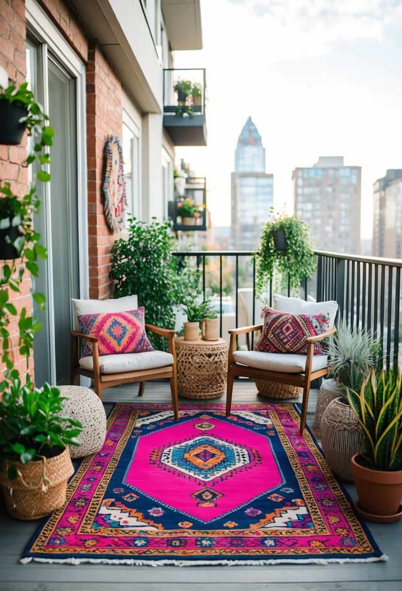 9 Bohemian Inspired Apartment Balcony Decor Ideas - Apartment Notes