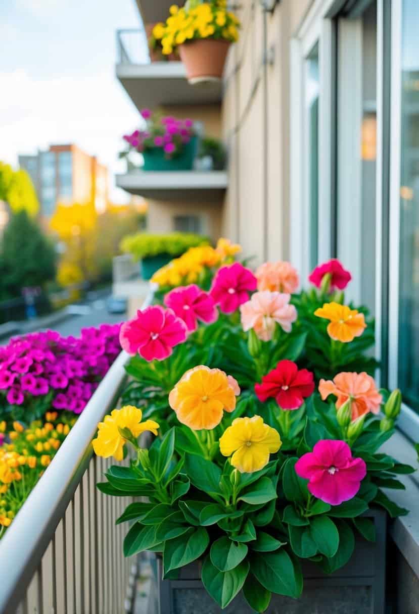 20 Beautiful Flowers For Apartment Balcony - Apartment Notes