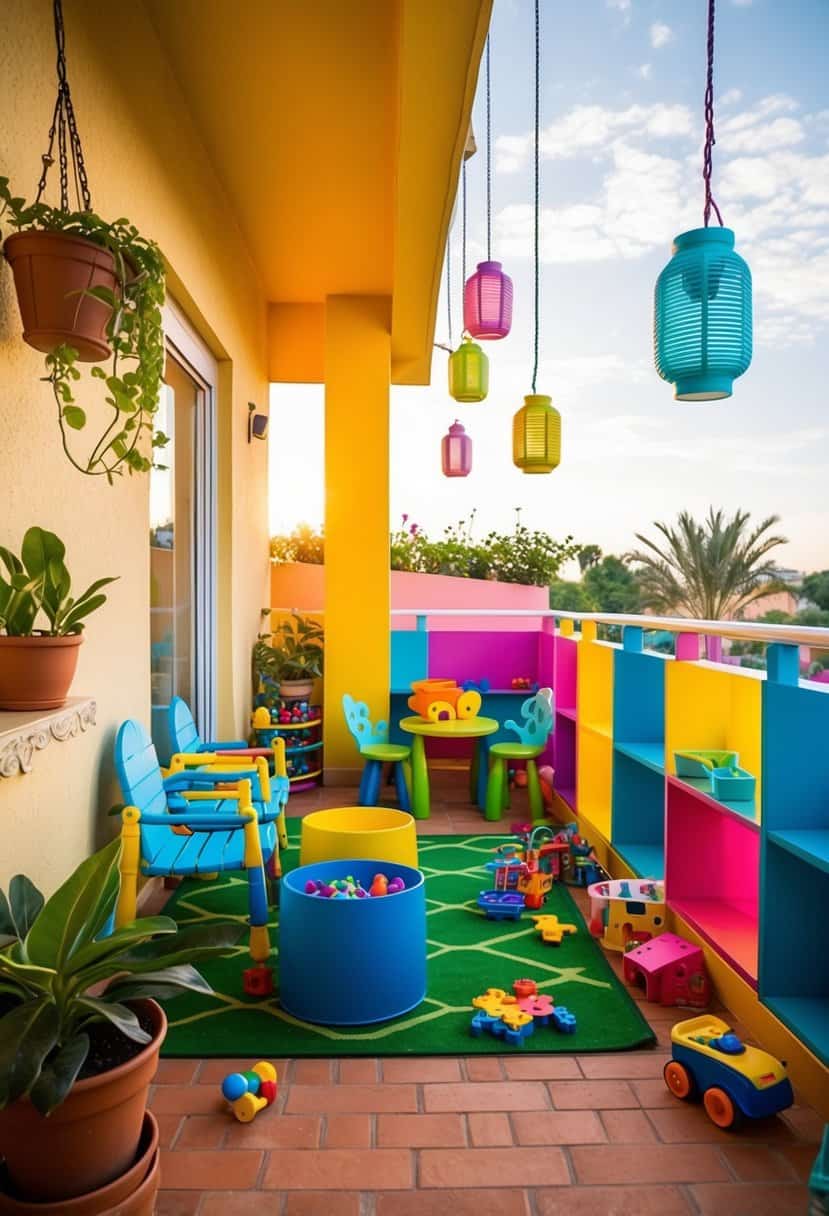 Small Balcony Ideas Kids