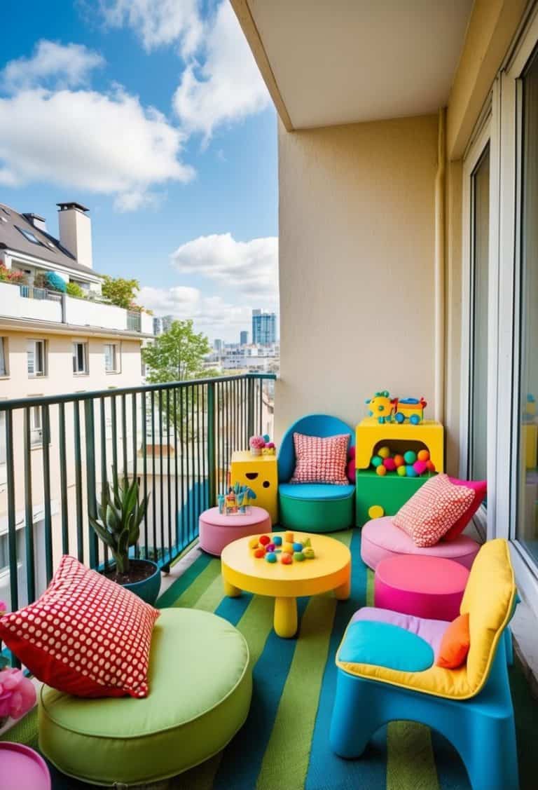 15 Kid Friendly Decor Ideas for Your Apartment Balcony - Apartment Notes