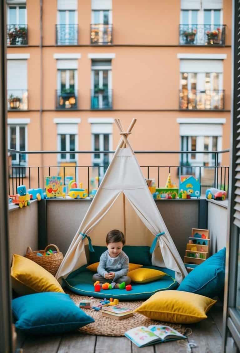15 Kid Friendly Decor Ideas for Your Apartment Balcony - Apartment Notes
