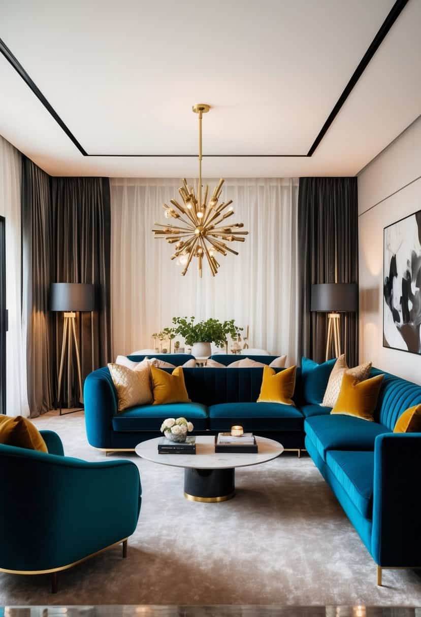 10 Living Room Designs for Luxury Apartment - Apartment Notes