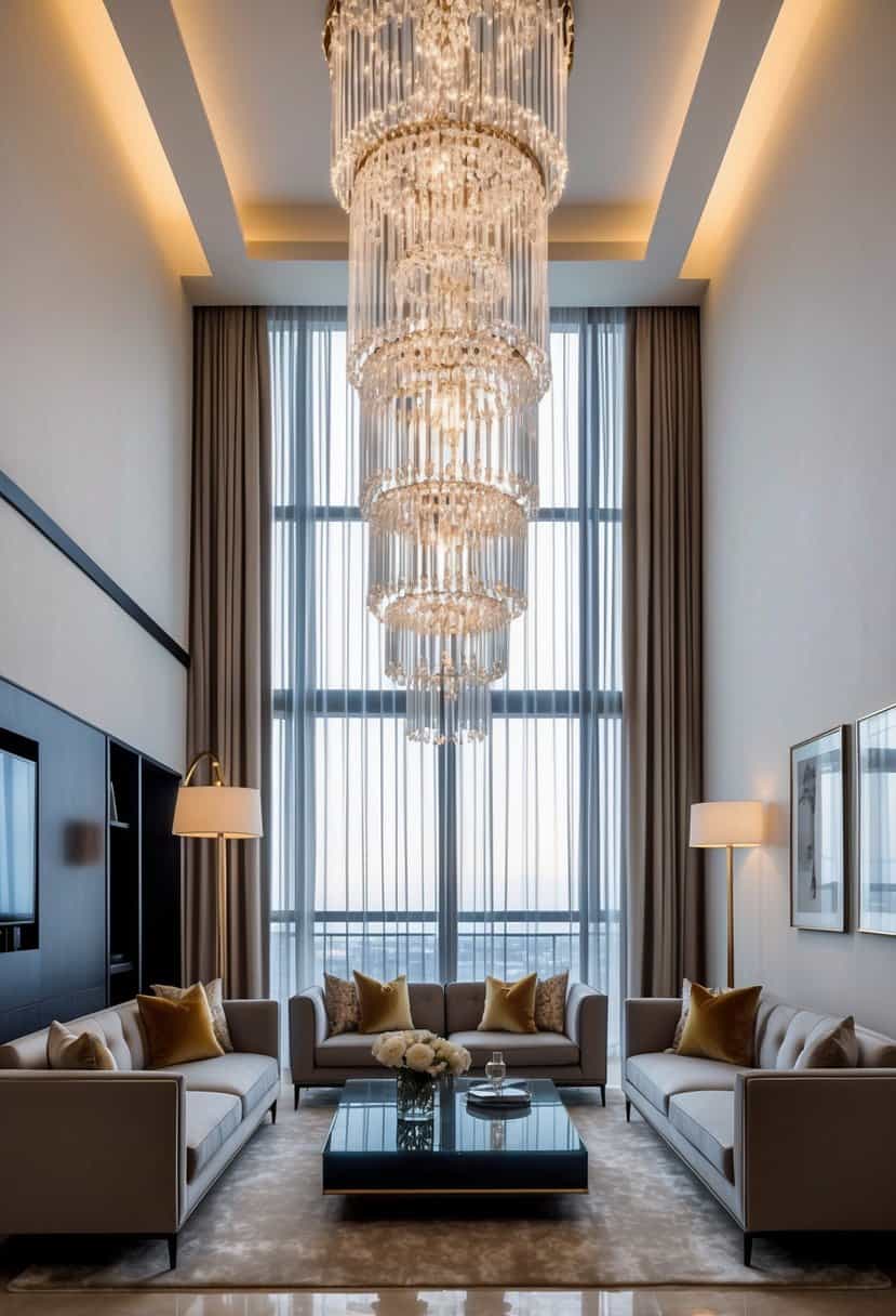 10 Living Room Designs for Luxury Apartment - Apartment Notes