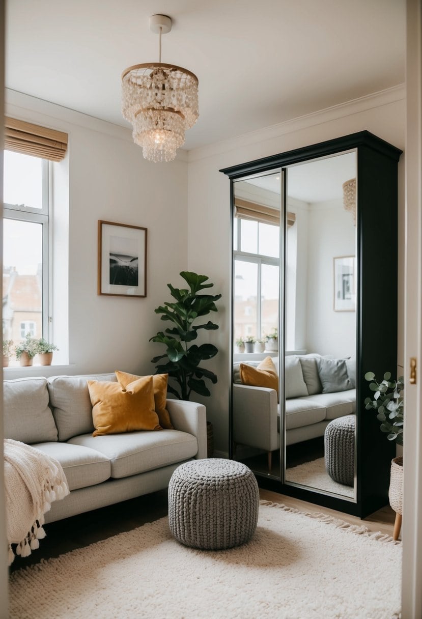 View of 20 Furniture Ideas for a Small Living Room - Apartment Notes