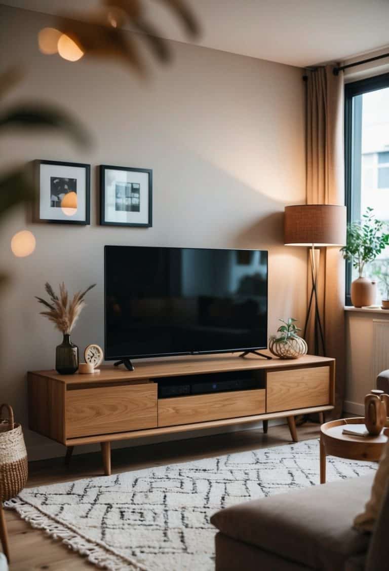 20 Brown Decor Ideas for Apartment - Apartment Notes - Golden Brown Wall Decor For Small Apartment
