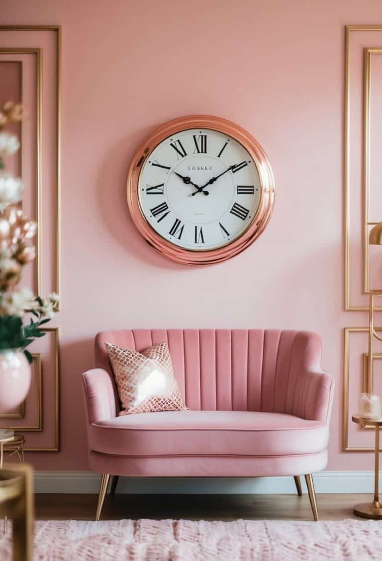 20 Pink and Gold Room Decor Ideas - Apartment Notes