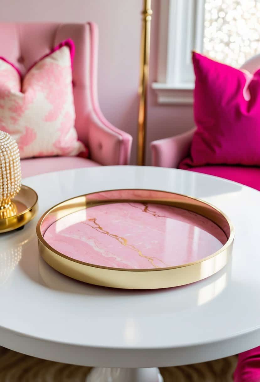 20 Pink and Gold Room Decor Ideas - Apartment Notes
