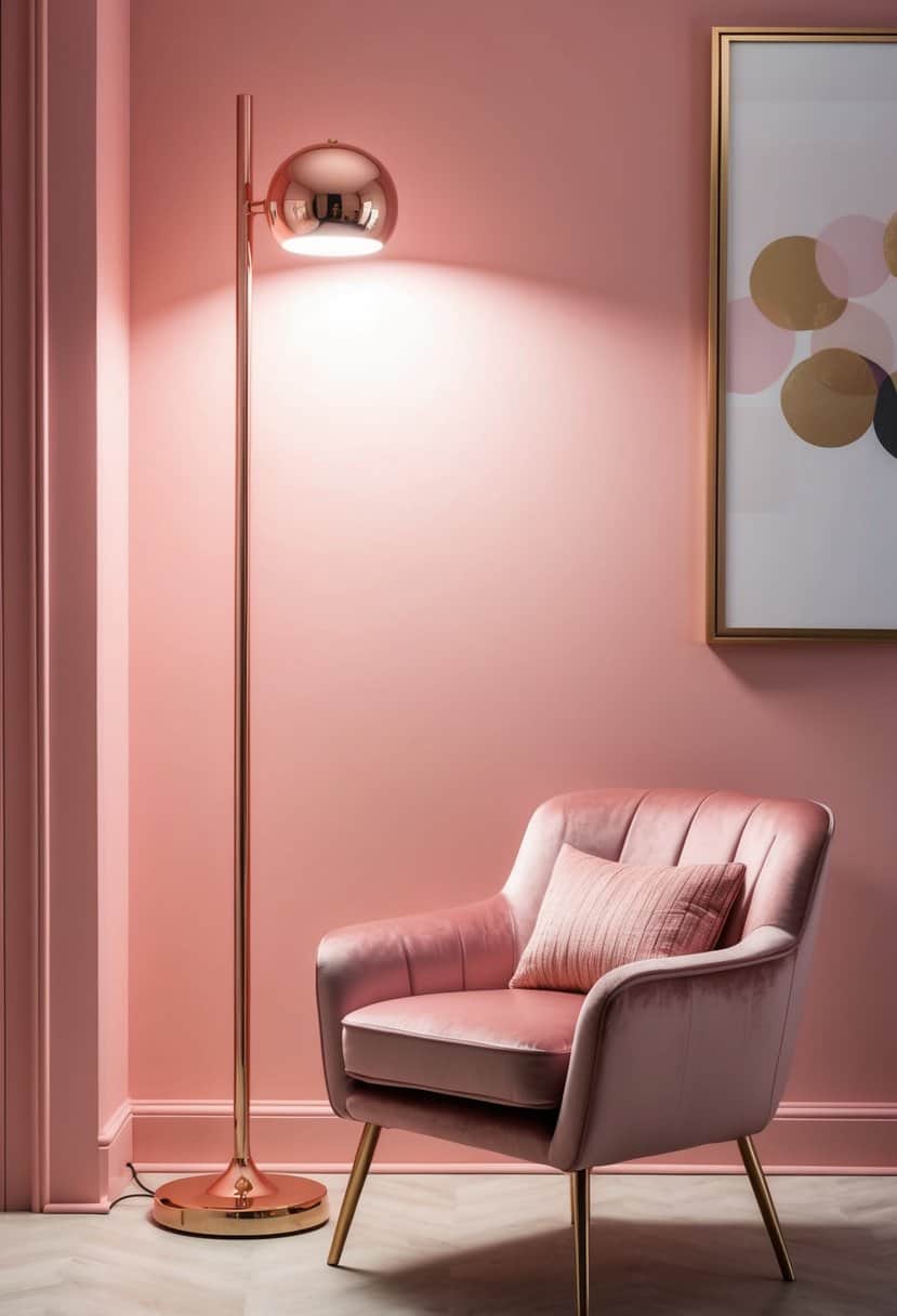 20 Pink and Gold Room Decor Ideas - Apartment Notes