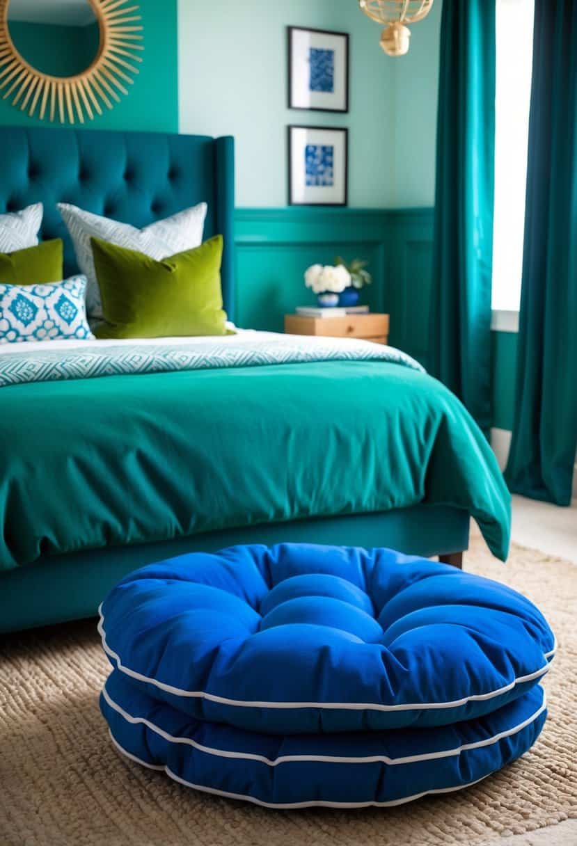 20 Emerald Green and Blue Bedroom Decor Ideas: Serene and Stylish ...