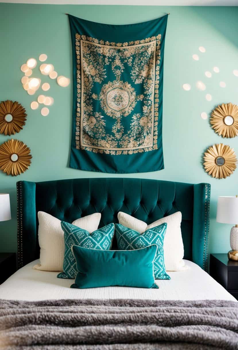 20 Emerald Green and Blue Bedroom Decor Ideas: Serene and Stylish ...