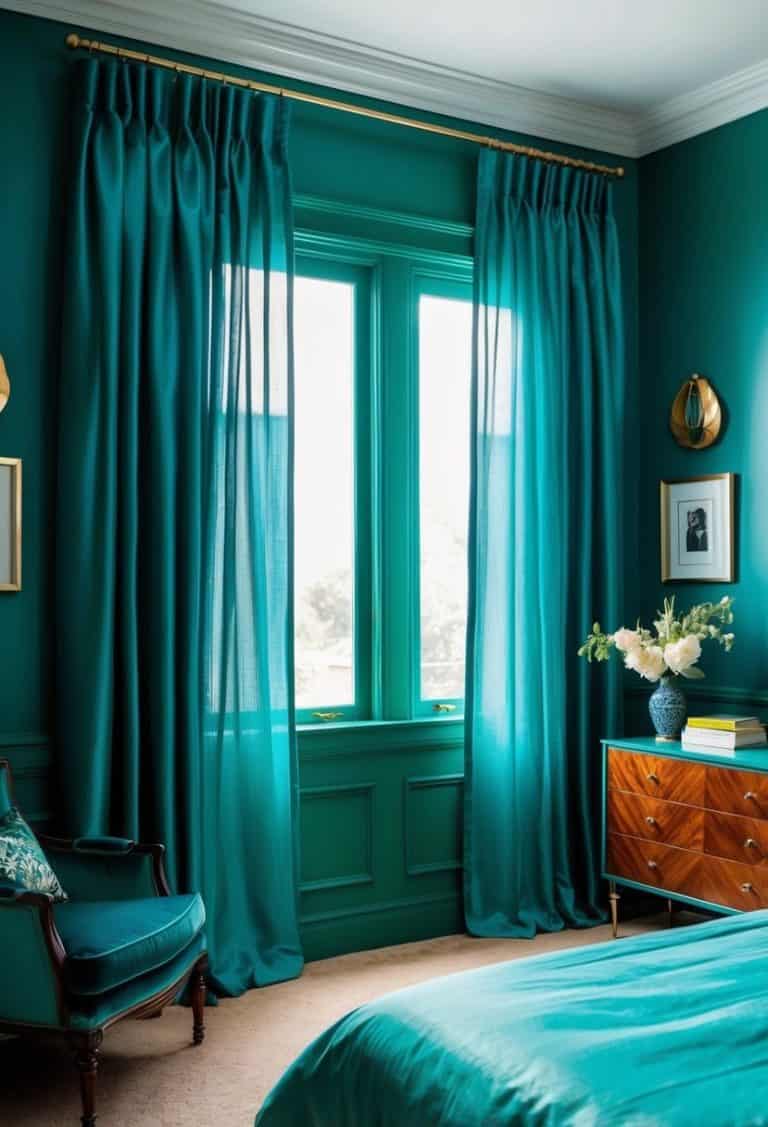 20 Emerald Green and Blue Bedroom Decor Ideas: Serene and Stylish ...