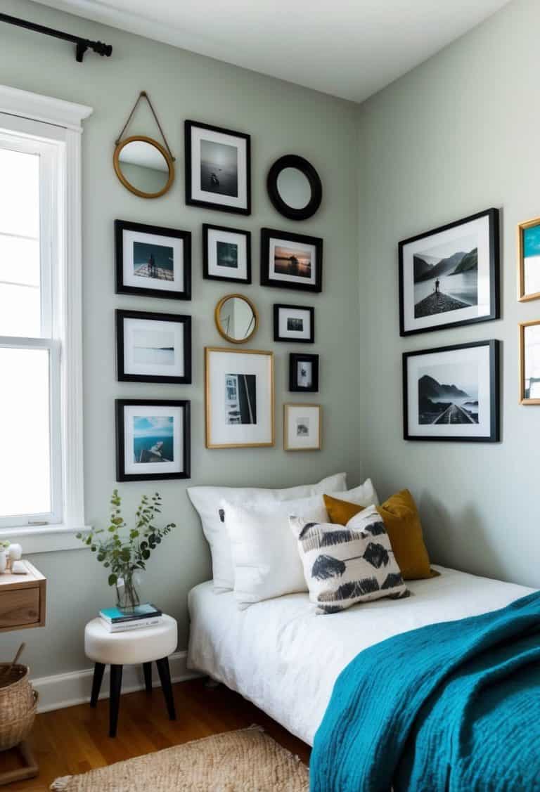 20 Wall Decor Ideas for Small Bedroom - Apartment Notes