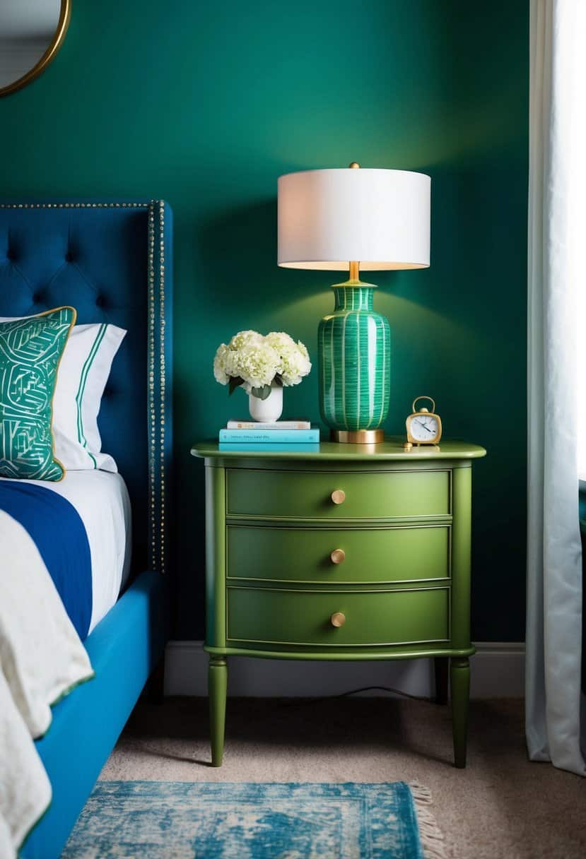 20 Emerald Green and Blue Bedroom Decor Ideas: Serene and Stylish ...