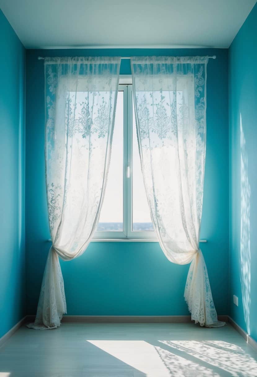 10 Curtains Ideas for Blue Bedroom - Apartment Notes