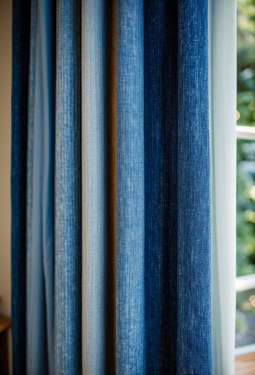 10 Curtains Ideas for Blue Bedroom - Apartment Notes