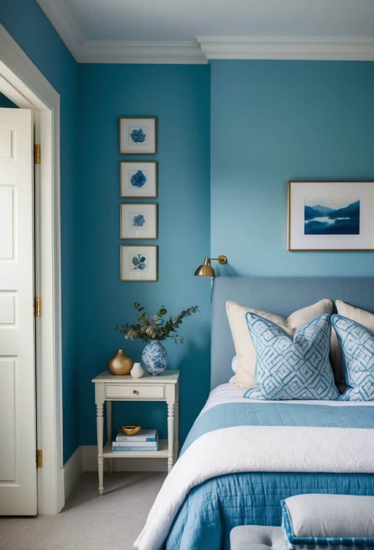 20 Small Blue Bedroom Decor Ideas - Apartment Notes