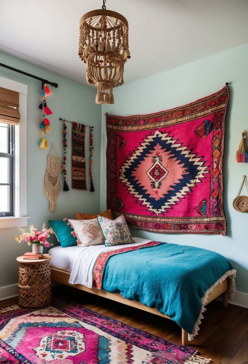 20 Small Boho Bedroom Decor Ideas - Apartment Notes