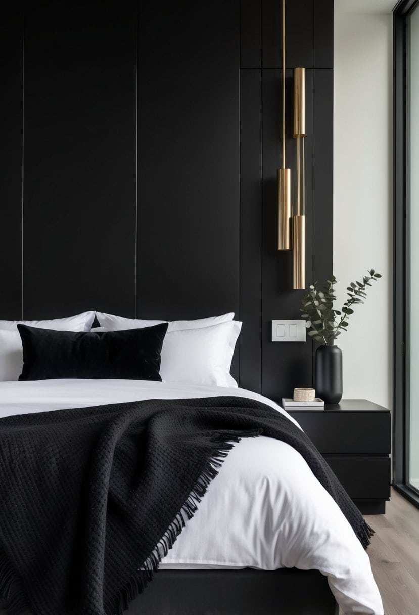 20 Small Black Bedroom Decor Ideas