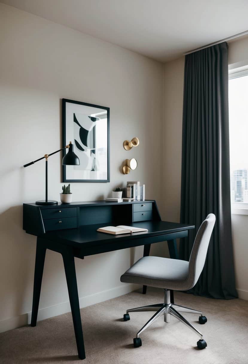 20 Small Black Bedroom Decor Ideas - Apartment Notes