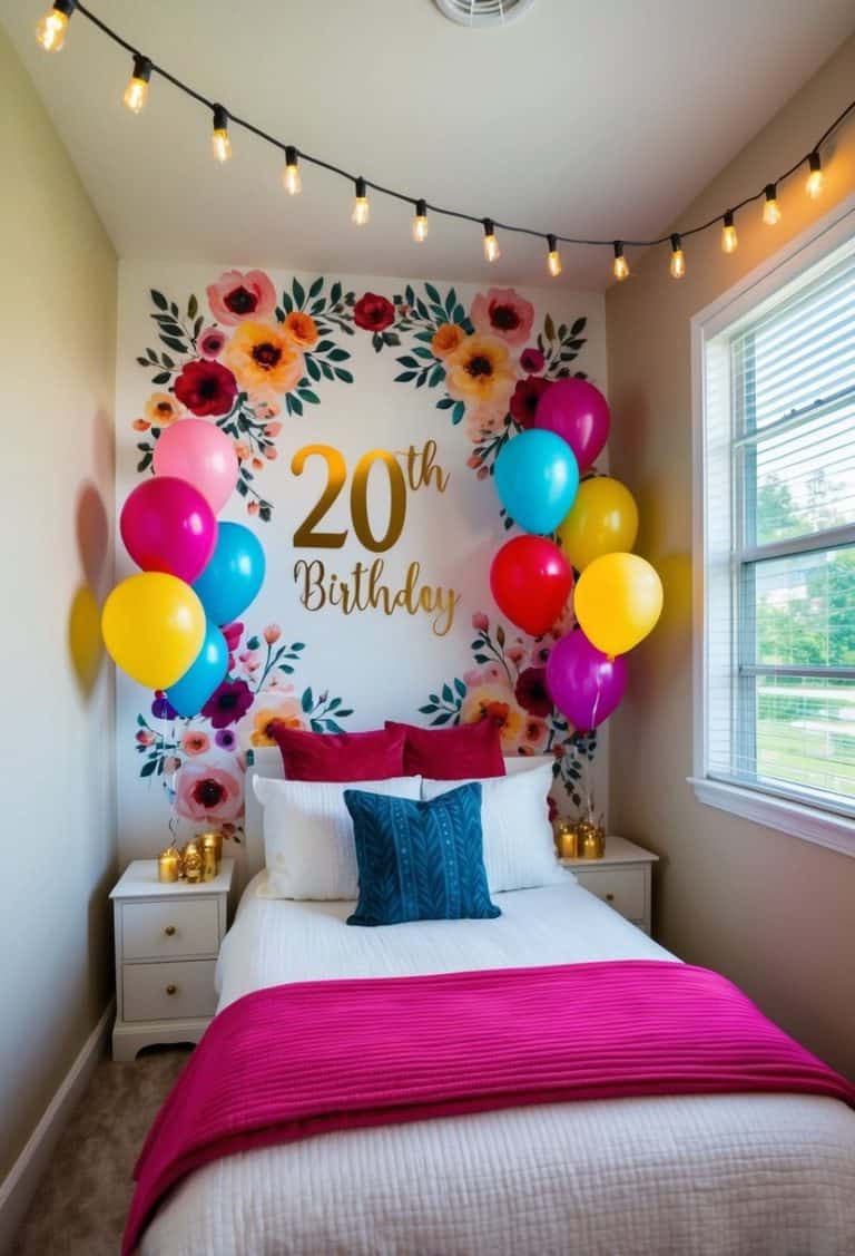 20 Birthday Decor Ideas for Small Bedroom - Apartment Notes