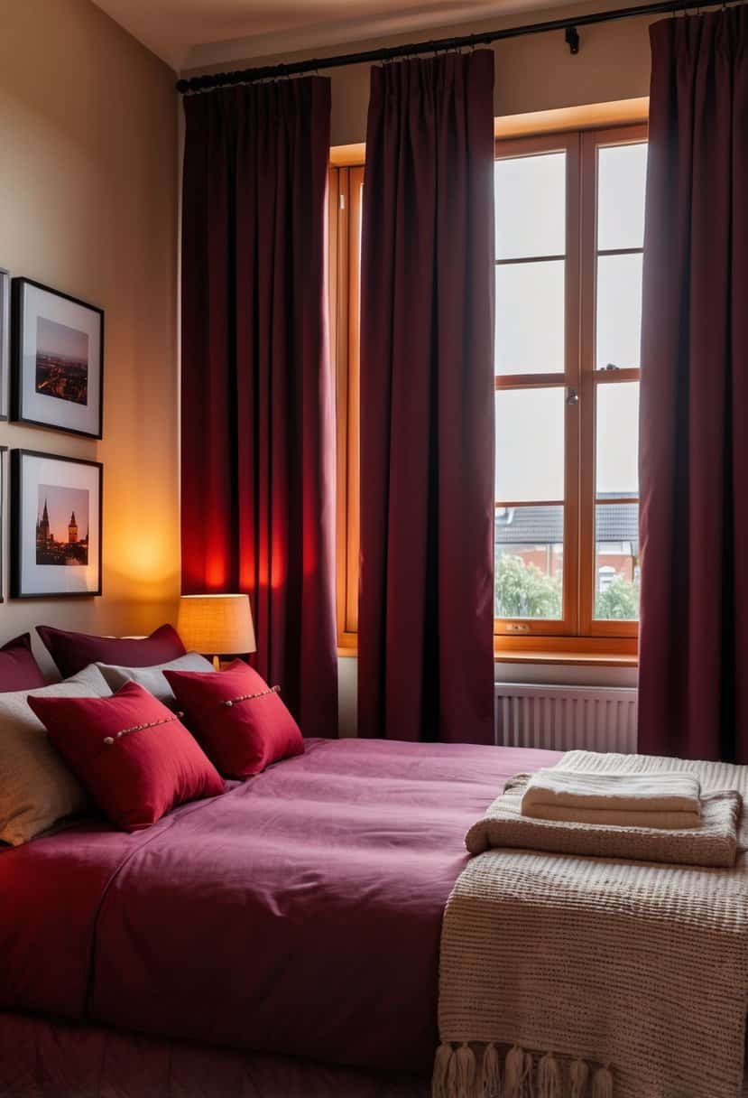 View of 20 Small Red Bedroom Decor Ideas - Apartment Notes