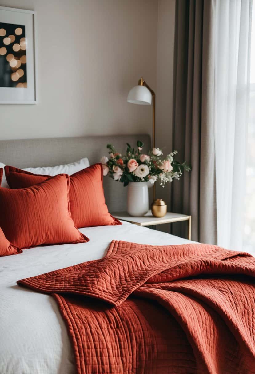 20 Small Red Bedroom Decor Ideas - Apartment Notes