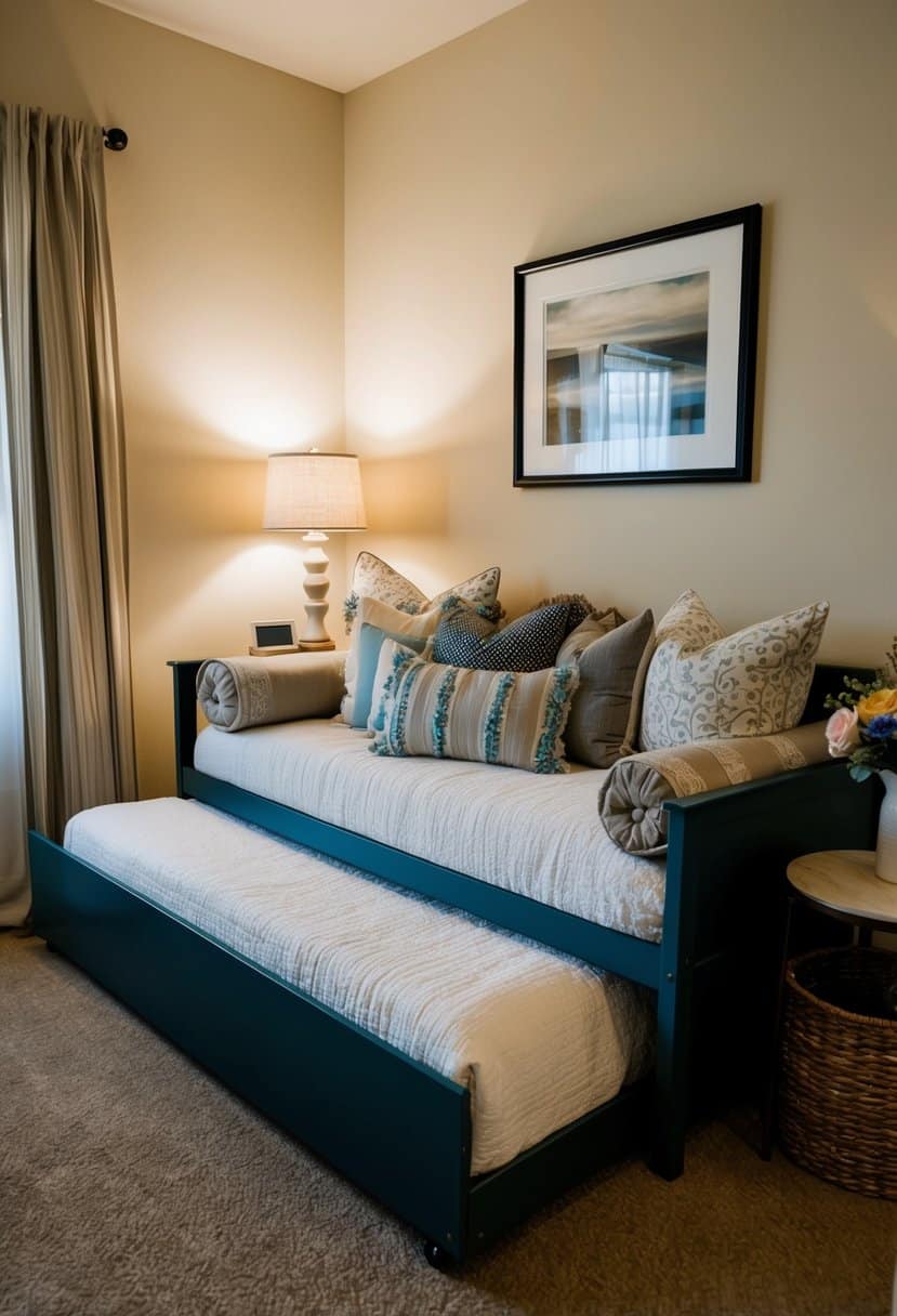View of 20 Decor Ideas for Small Guest Room - Apartment Notes