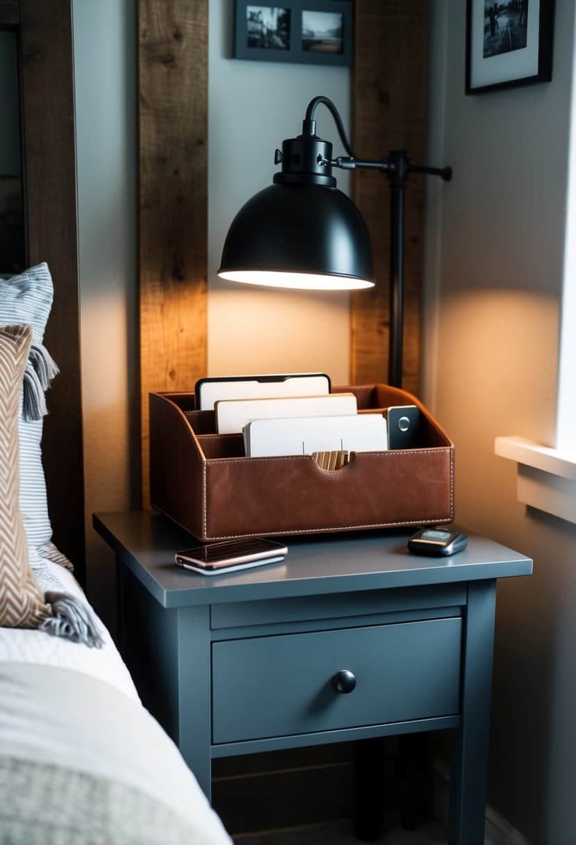 20 Small Bedroom Decor Ideas for Men - Apartment Notes