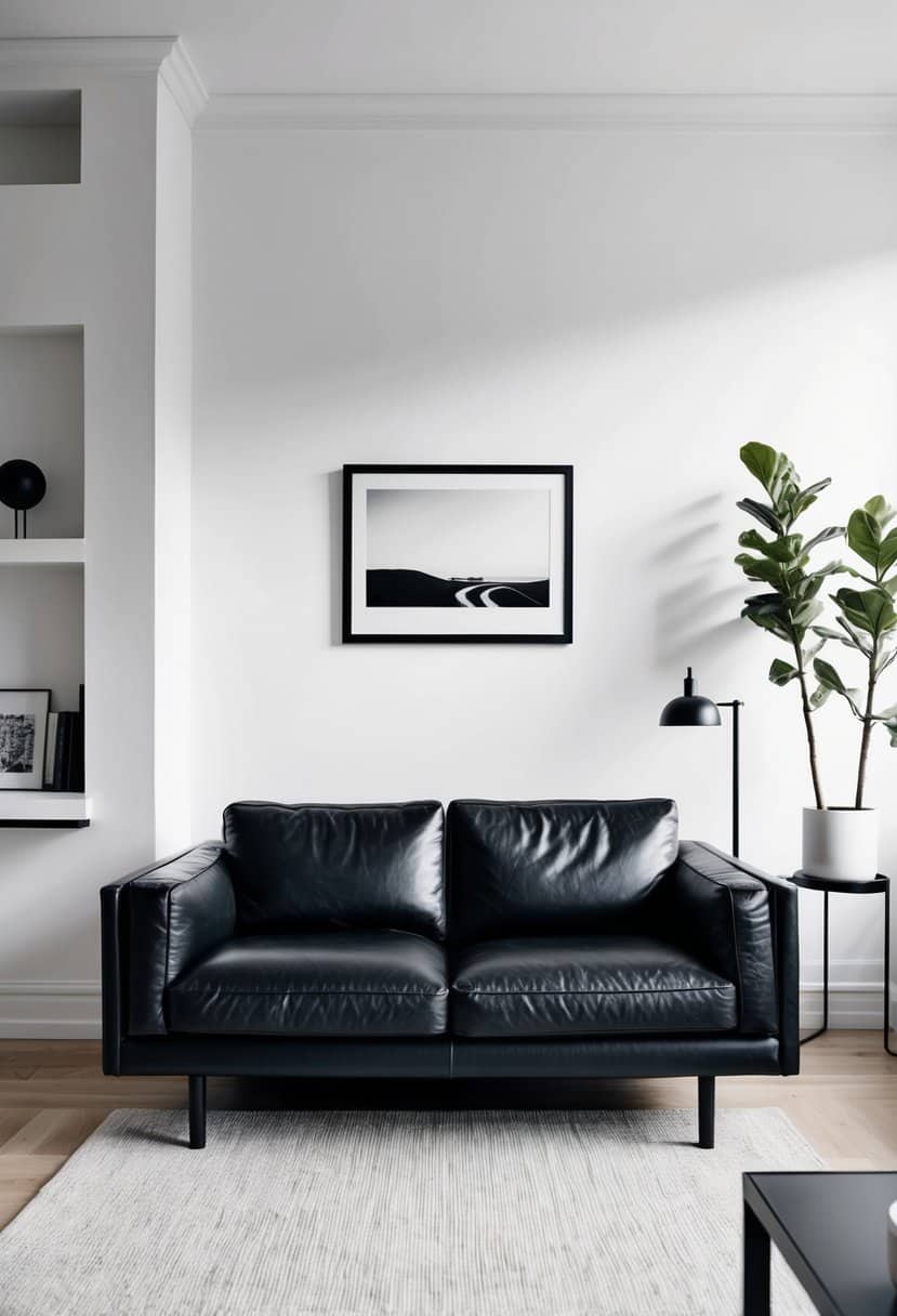 20 Decor Tips for Small Black and White Living Room