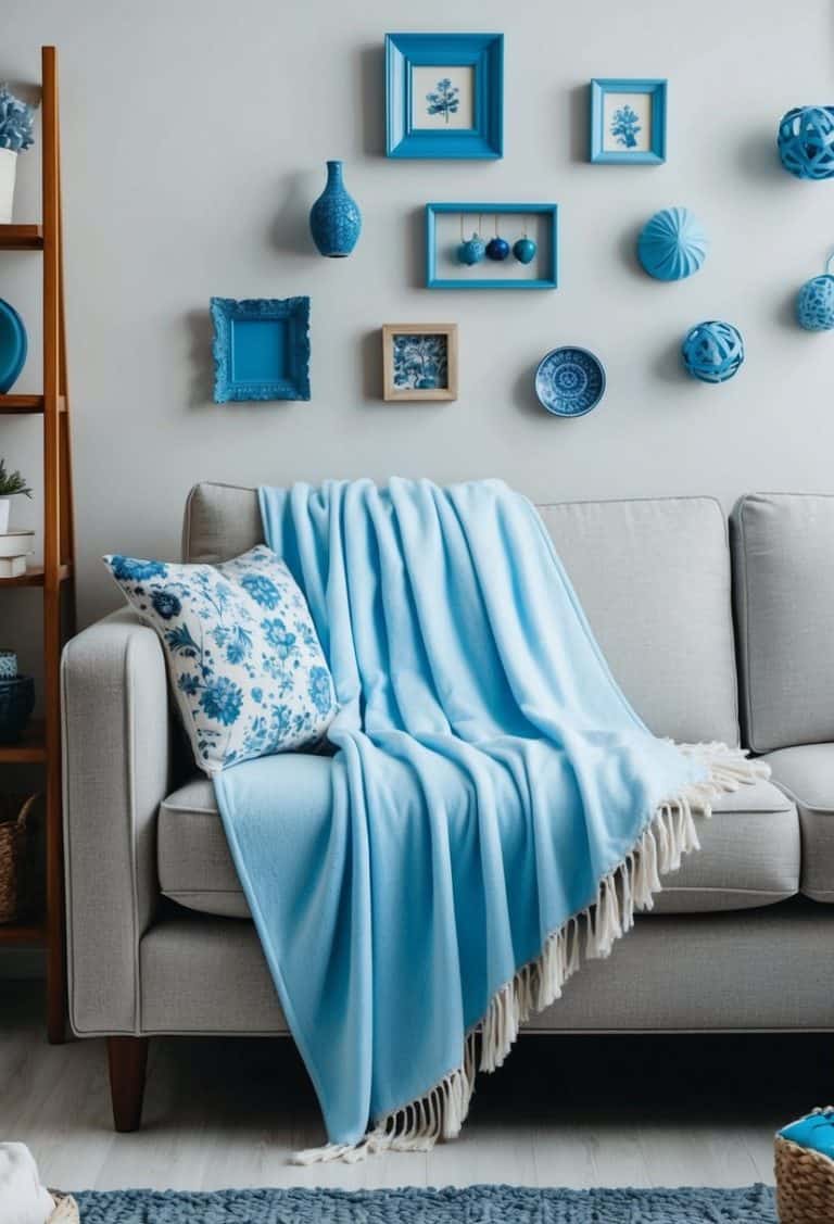 20 Small Blue Living Room Decor Ideas - Apartment Notes