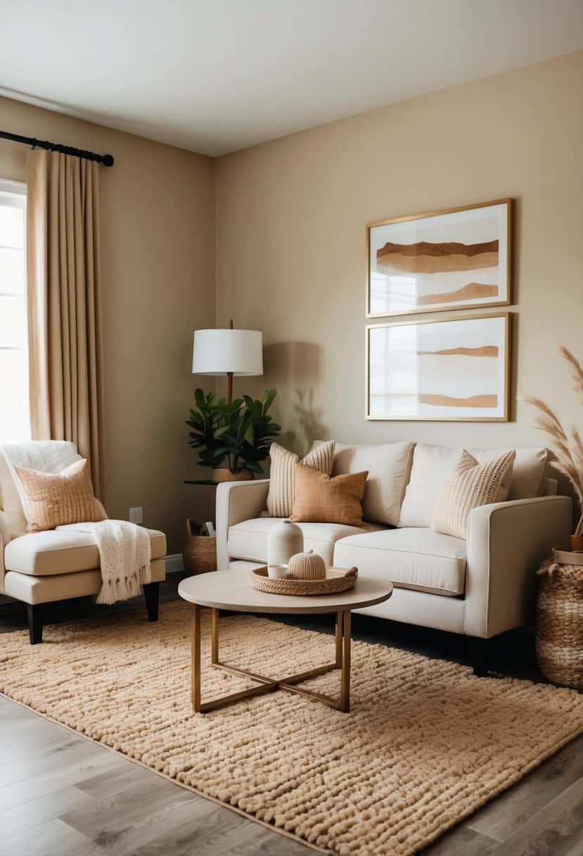 20 Small Beige Living Room Decor Ideas - Apartment Notes
