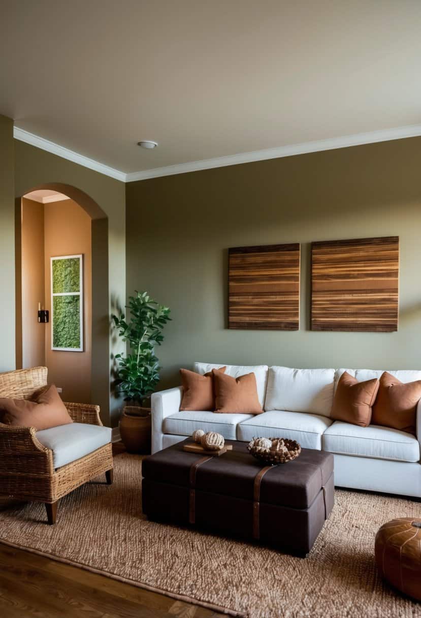 Picture of 20 Small Brown Living Room Decor Ideas - Apartment Notes