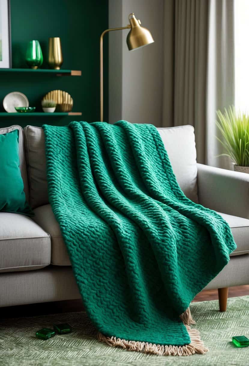 20 Small Emerald Green Living Room Decor Ideas - Apartment Notes