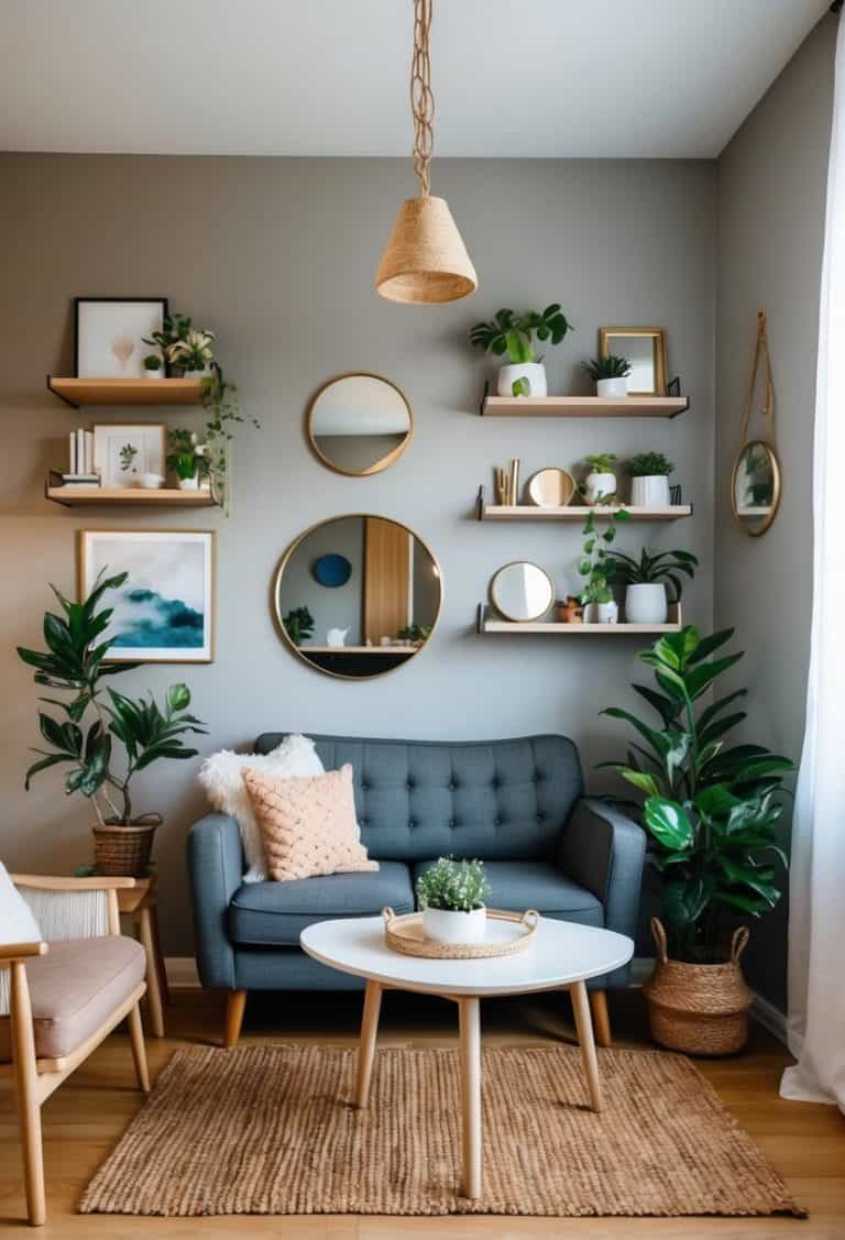 Picture of 20 Wall Decor Ideas for Small Living Room - Apartment Notes