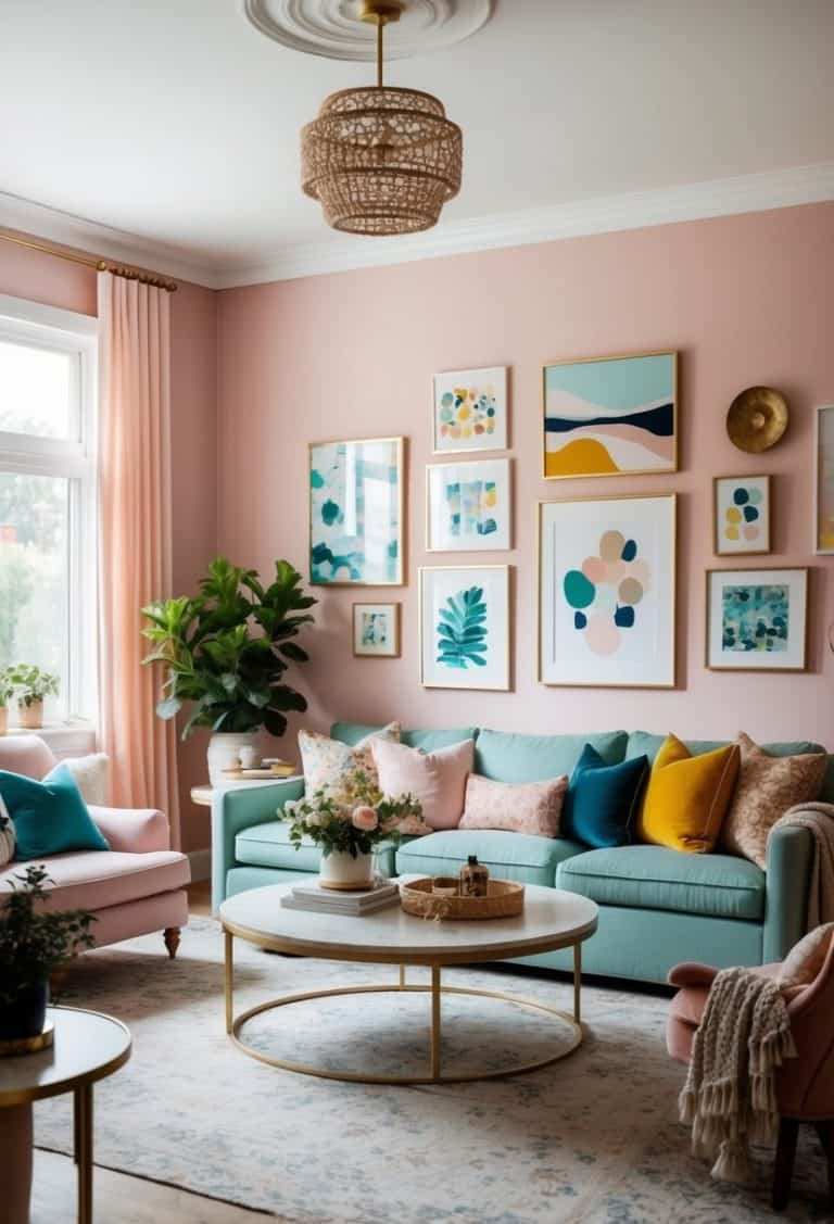20 Wall Decor Ideas for Small Living Room - Apartment Notes