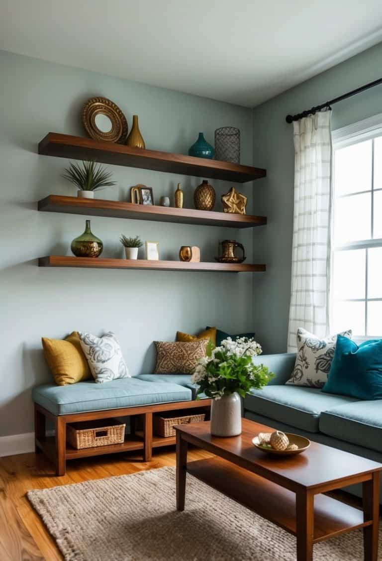 20 Wall Decor Ideas for Small Living Room - Apartment Notes - Small Living Room Decor With Wall Art