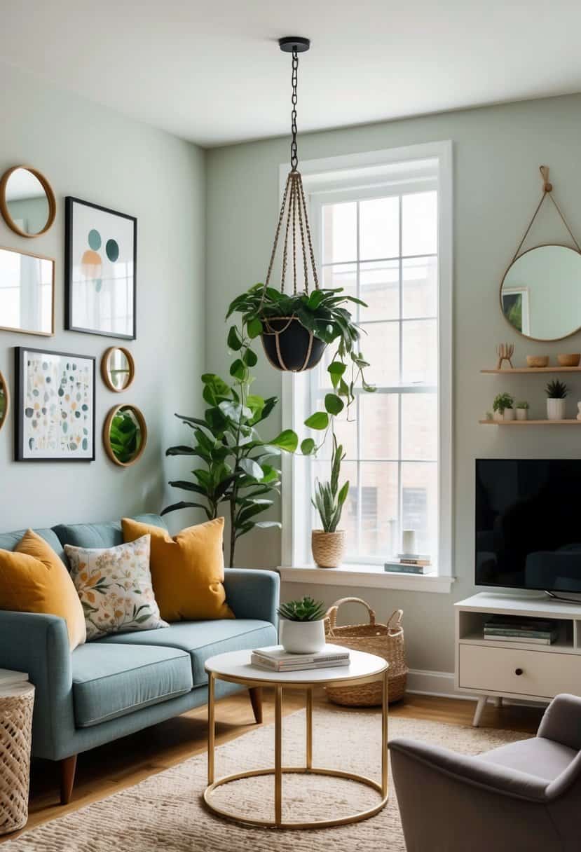 20 Wall Decor Ideas for Small Living Room - Apartment Notes - Small Apartment Wall Decor Ideas For Small Loft
