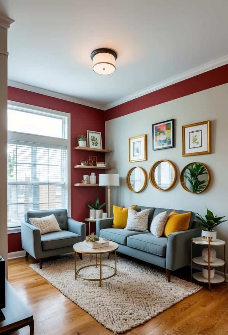 20 Wall Decor Ideas for Small Living Room - Apartment Notes