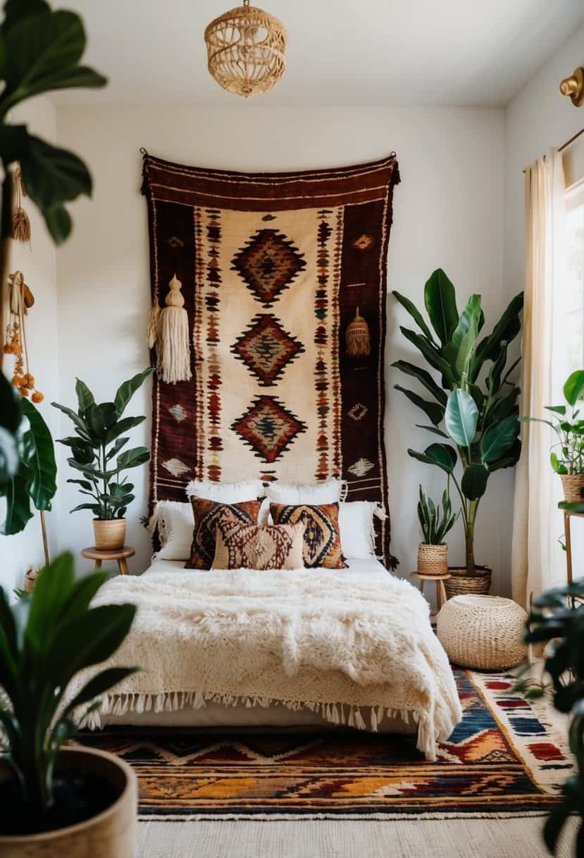 20 Carpet Ideas for Boho Bedroom: Cozy Flooring - Apartment Notes