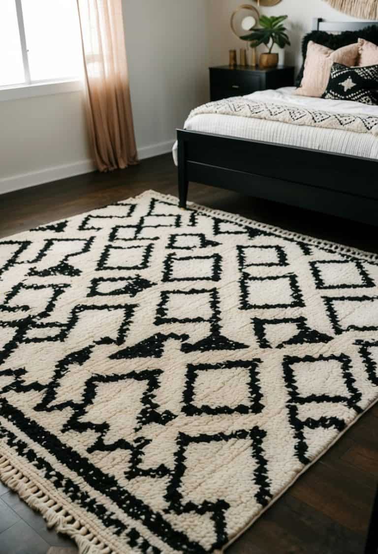 20 Boho Decor for Bedroom with Black Furniture - Apartment Notes