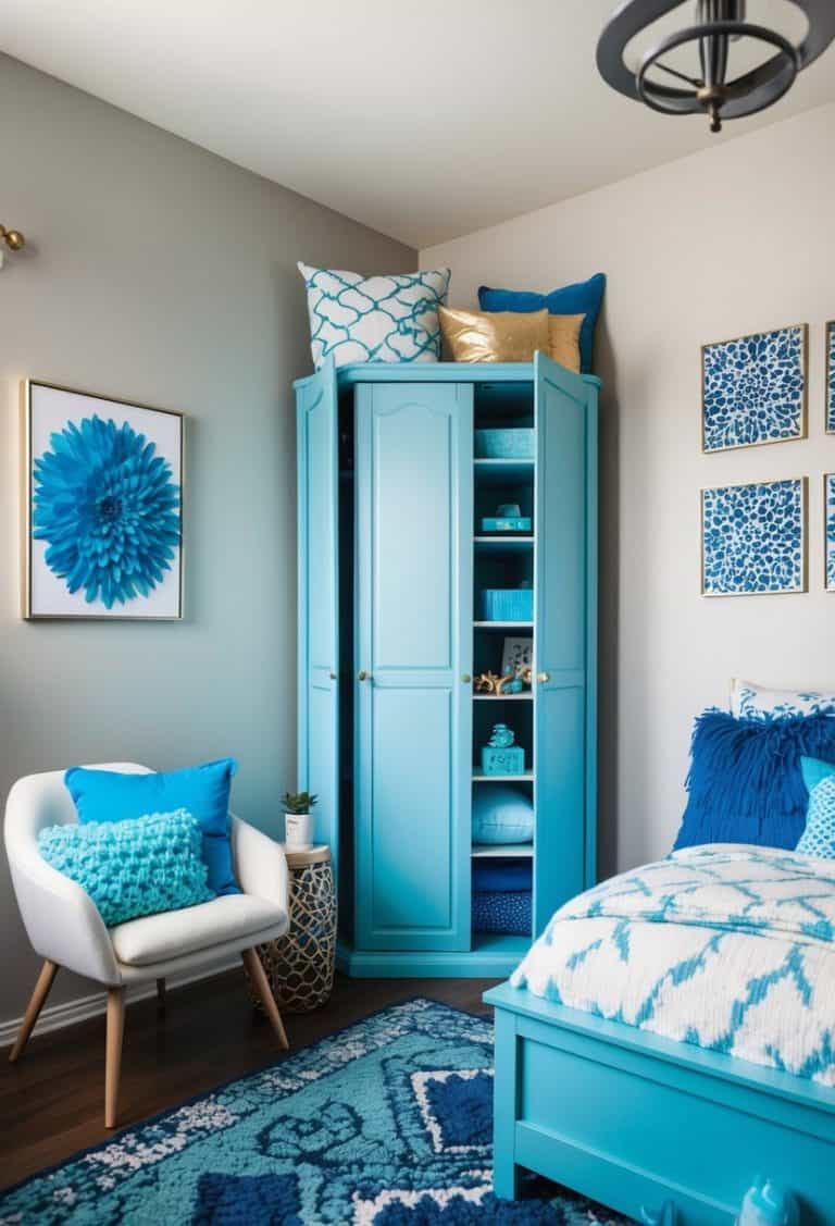 20 Blue Bedroom Decor Ideas for Teens: Cool and Calming Styles ...