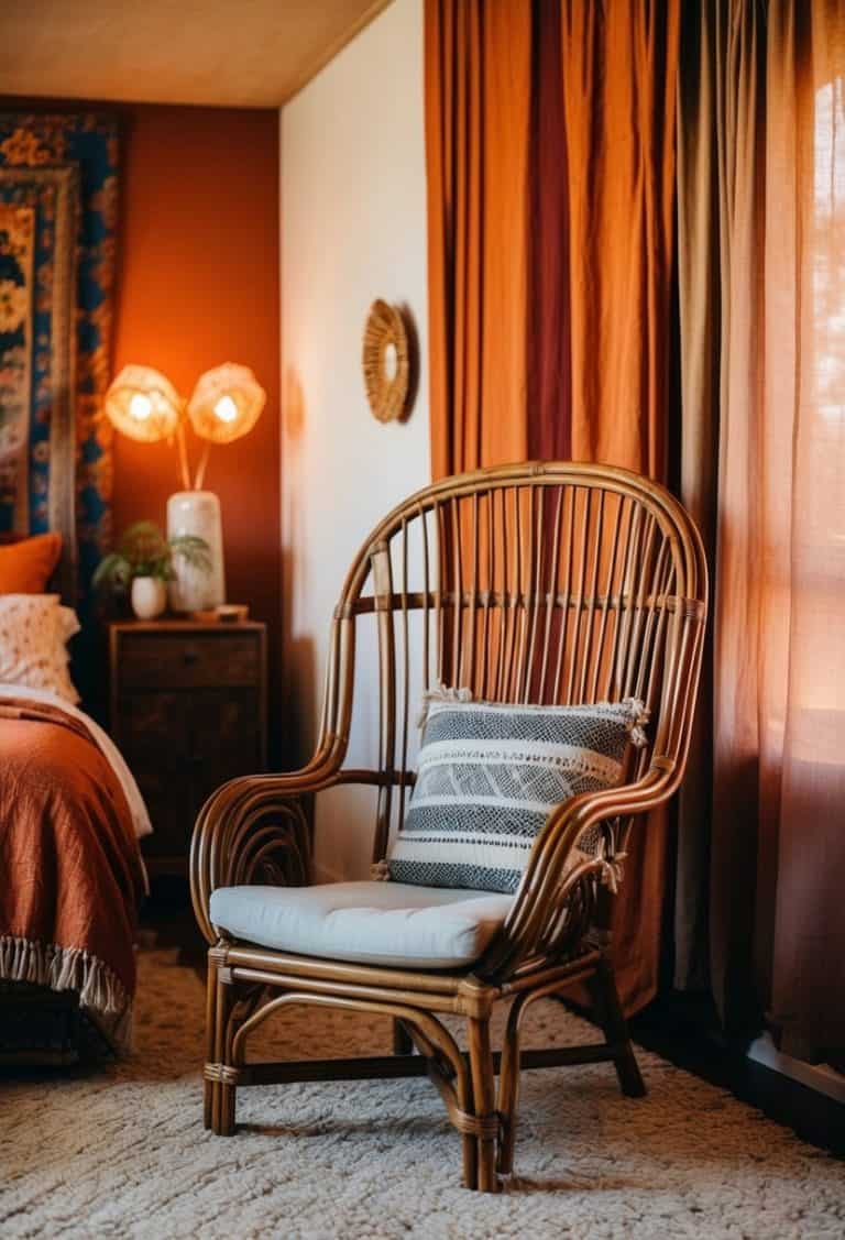 20 Retro Boho Bedroom Decor Ideas - Apartment Notes