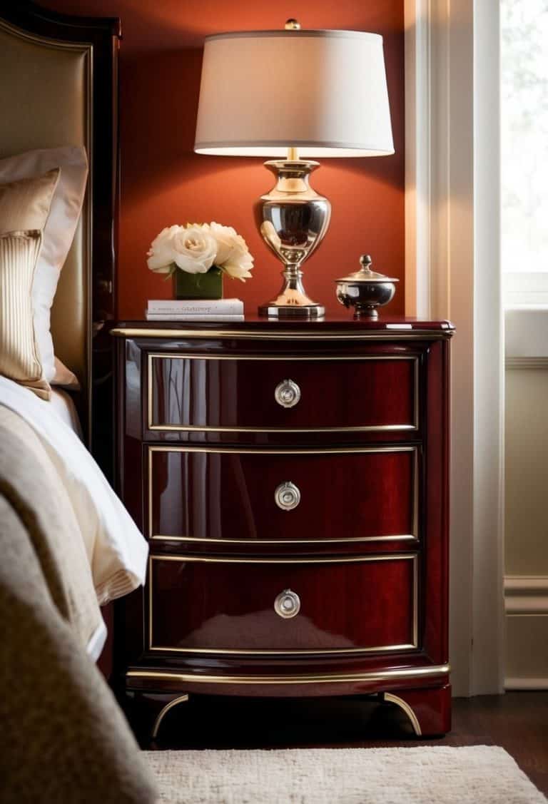 20 Cherry Color Bedroom Decor Ideas - Apartment Notes